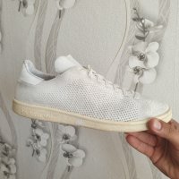 маратонки  ADIDAS ORIGINALS STAN SMITH PRIMEKNIT "TRIPLE WHITE" номер 42.5-43 1/3, снимка 8 - Маратонки - 41376844