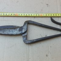 Кована абаджийска ножица , снимка 4 - Антикварни и старинни предмети - 41042873