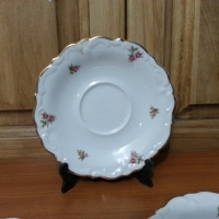 Немски порцелан чинии чинийки, снимка 1 - Антикварни и старинни предмети - 36084360