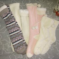 Топли терлици с вата - 4бр, снимка 10 - Дамски чорапи - 39219288