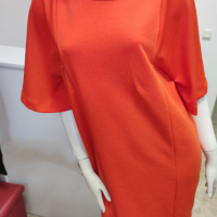 Оранжева рокля Zara 🧡, снимка 1 - Рокли - 36360755