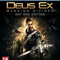 Deus Ex: Mankind Divided PS4 (Съвместима с PS5), снимка 1 - Игри за PlayStation - 44482531