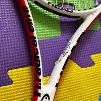 Професионална Тенис Ракета Head Ti Radical Elite само за 80 лв с вибротек и кордаж, снимка 6 - Тенис - 39896803