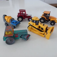 Стари и по-нови играчки строителни машини, метални 8-11 см., снимка 1 - Колекции - 39235735