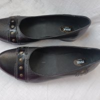 Нови кожени български обувки, снимка 2 - Дамски ежедневни обувки - 42299710