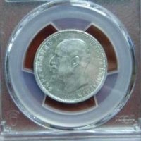 Сребърна монета 2 лева 1912 г PCGS, снимка 2 - Нумизматика и бонистика - 42272956