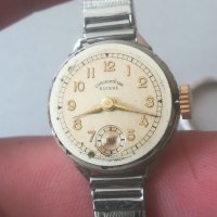 Дамски часовник Chronometre Suisse. DRGM - Germany. Vintage watch. Гривна. Механичен механизъм. , снимка 9 - Гривна - 40602025