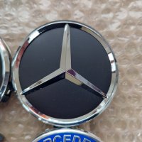Капачки за джанти Мерцедес Mercedes 75мм външен размер, снимка 4 - Аксесоари и консумативи - 36013164
