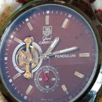 швейцарски. автоматичен часовник tag heuer grand carrier, снимка 5 - Мъжки - 42493913