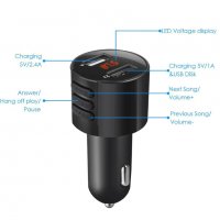 FM transmiter Трансмитер Bluetooth MP3 car charger X18, снимка 6 - Аксесоари и консумативи - 38766998