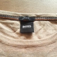 HUGO BOSS SLIM FIT Размер M мъжка блуза дълъг ръкав 26-60, снимка 7 - Блузи - 44357626
