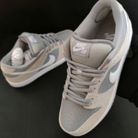 Nike Dunk SB Grey Wolf White Нови Оригинални Мъжки Обувки Кецове Маратонки Размер 43 Номер 27.5см , снимка 2 - Други - 40631436