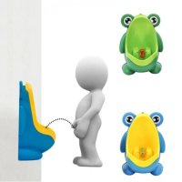 ✨Писоар за деца под формата на жабка/ Цвят: Син, Зелен, снимка 1 - За банята - 40935801