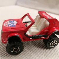 💕🧸Vintage Majorette 4x4 Jeep Crazy Car Red , снимка 1 - Колекции - 44354055