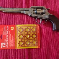 Стар метален пистолет с капси, Испания. , снимка 7 - Колекции - 35715491