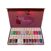 Комплект 24 бр. лак за нокти Kika Beauty, снимка 1 - Продукти за маникюр - 44766086