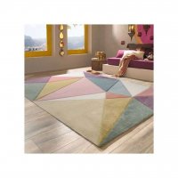120×170см Страхотен килим в пастелни цветове, снимка 2 - Килими - 34222297