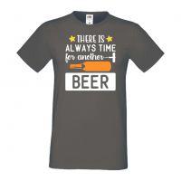 Мъжка тениска There's Always Time For Another Beer,Бира,Бирфест,Beerfest,Подарък,Изненада,Рожден Ден, снимка 12 - Тениски - 36387632