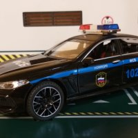 Метални колички: BMW MH-800 Police (БМВ Полиция), снимка 2 - Колекции - 33228090