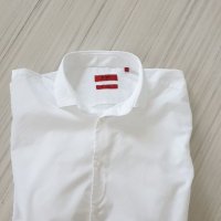 Hugo Boss HUGO Erondo Extra Slim Fit Easy Iron Mens Size 42/ 16 1/2/ L НОВО! ОРИГИНАЛ! Мъжка Риза!, снимка 13 - Ризи - 41600649