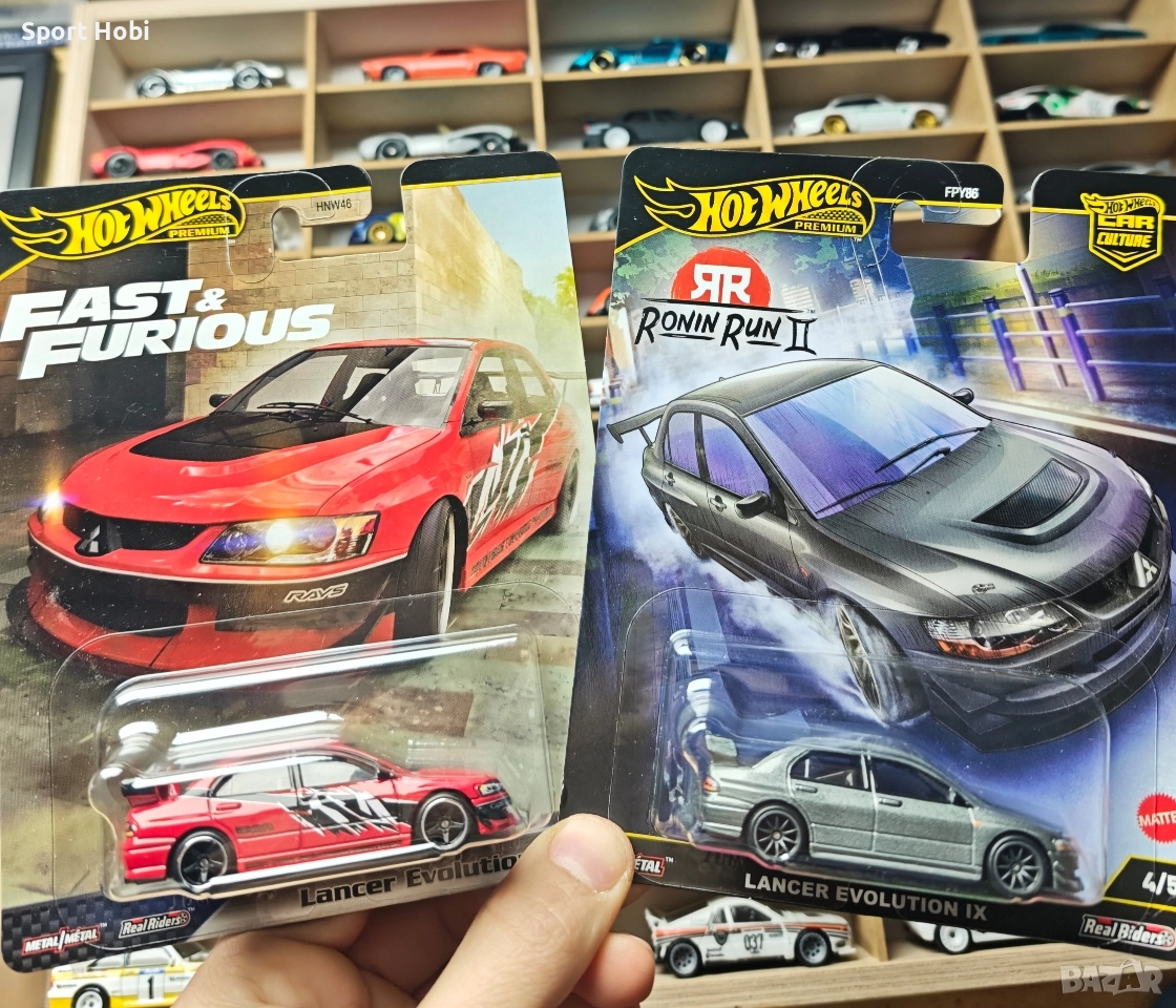 Hot wheels Mitsubishi Lancer set, снимка 1