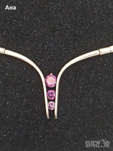 Красиво сребърно колие #10ХS, снимка 1