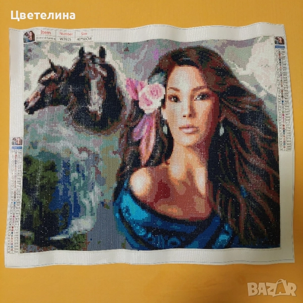 Диамантен гоблен без рамка, снимка 1