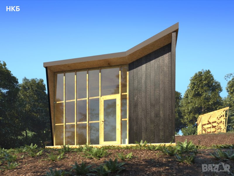 бунгало с дървена конструкция, снимка 1