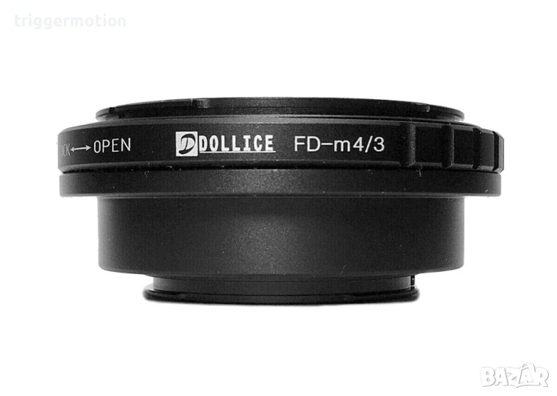 НЕИЗПОЛЗВАН! FD - M 4/3 Адаптор (преходник) за обектив Canon FD байонет към Микро 4/3 камера, снимка 1