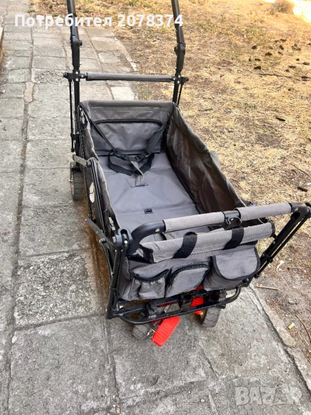 Сгъваема количка  за багаж за къмпин  плаж и.др, снимка 1