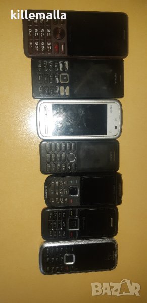 Телефони с копчета и тъч-Нокия-две карти, снимка 1