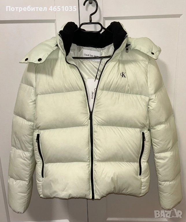 Дамско пухено яке Calvin Klein, снимка 1