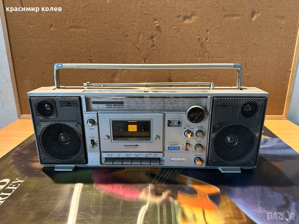 радиокасетофон "Siemens RM 816", снимка 1