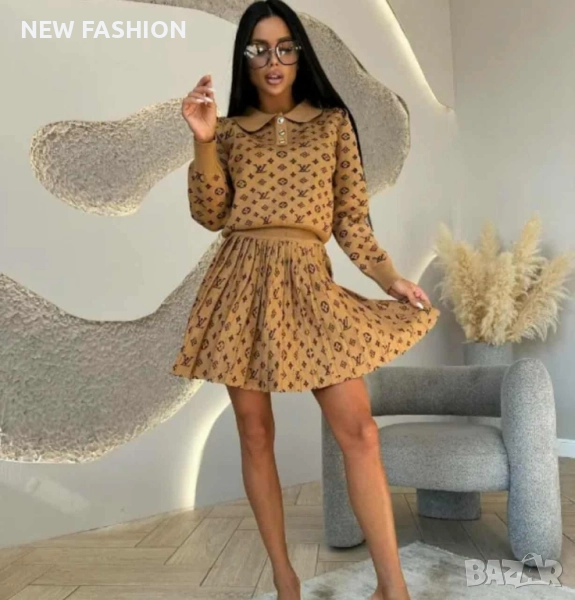 Дамски Комплект - Плетиво ✨ Louis Vuitton , снимка 1