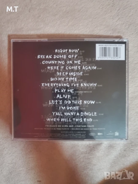 Metallica and Korn албуми, снимка 1