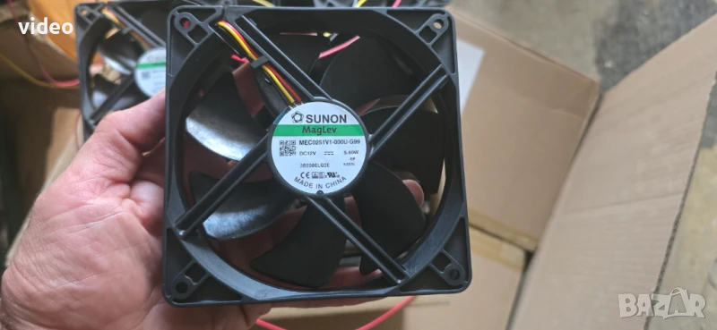 Вентилатори Sunon MagLev MEC0251V1 12V 5.4W (нови), снимка 1