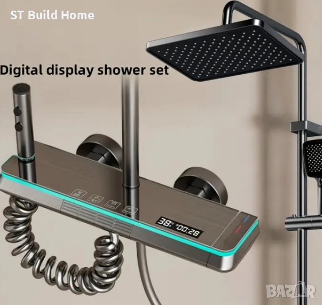 Луксозна Цифрова Душ Система с LED Осветление – Топ Оферта, снимка 1