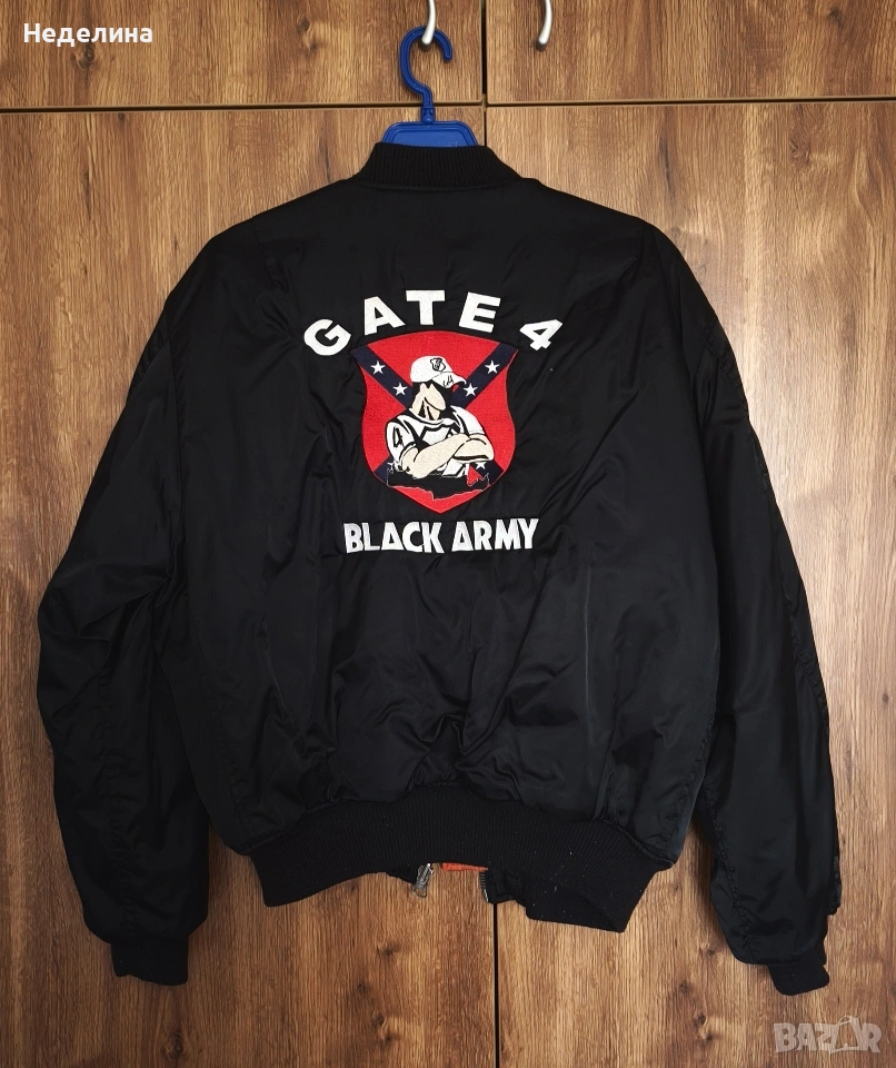 Яке бомбър Gate 4, Black Army, снимка 1