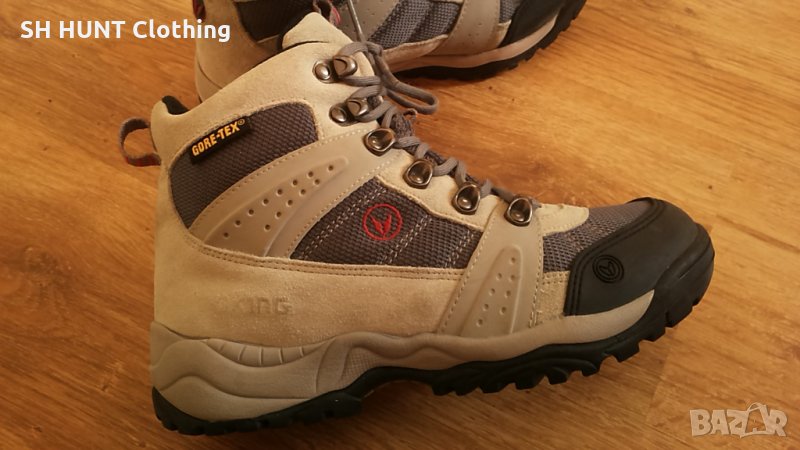 VIKING GORE-TEX Leather за лов риболов и туризъм EUR 38 / UK 5 естествена кожа водонепром0каеми - 57, снимка 1
