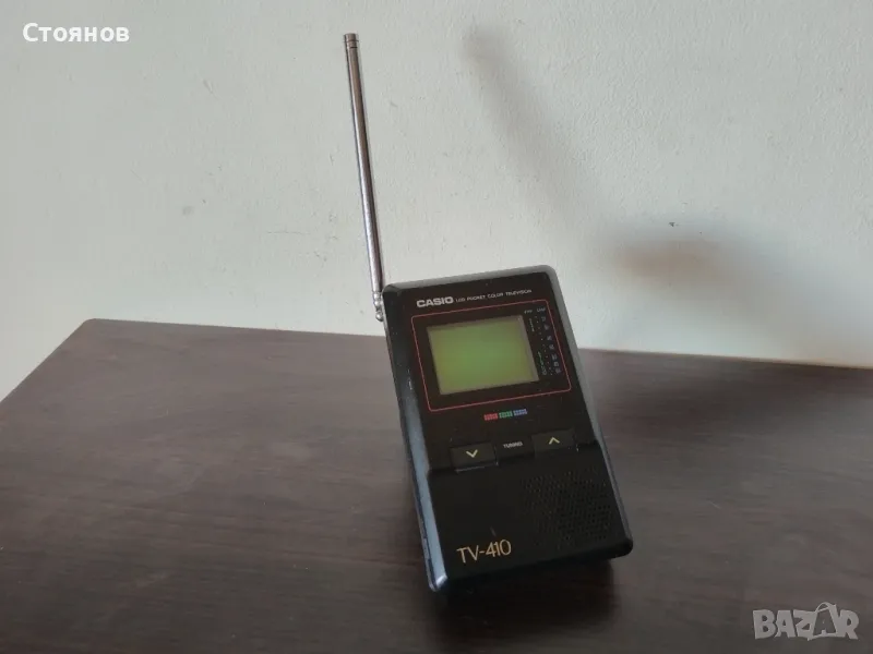 CASIO TV-410 COLOR LCD TELEVISION PORTABLE TV 90'S, снимка 1