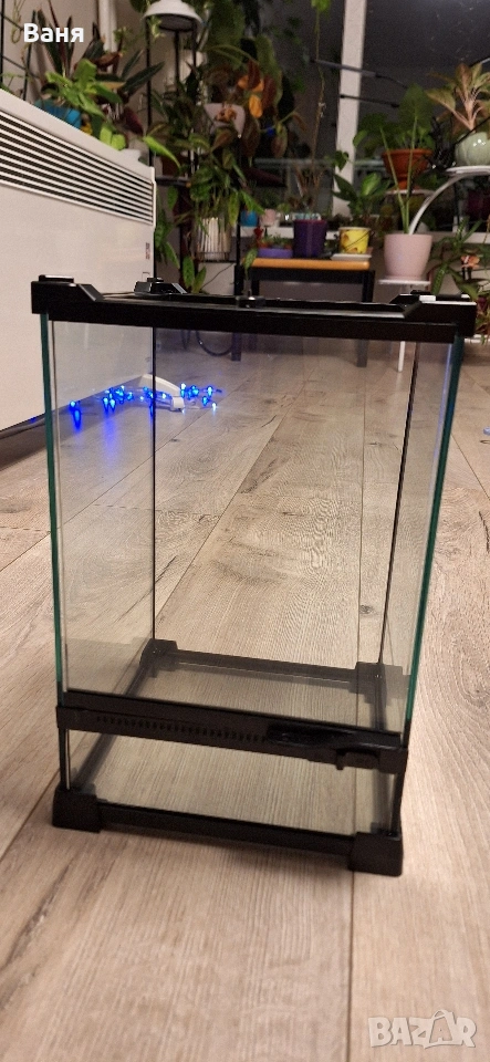 Нов терариум с размери 20х20х30, снимка 1