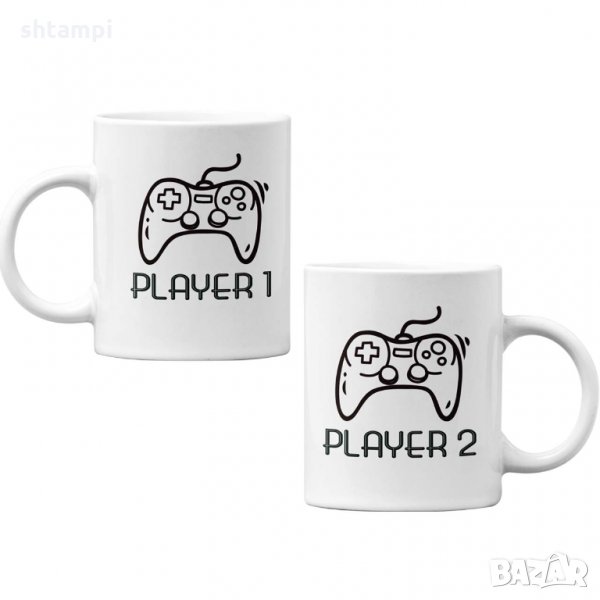 Комплект чаши за влюбени Players, снимка 1