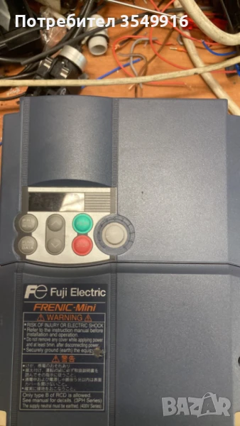 Честотен регулатор,инвертор Fuji Frenic 1,5КВ/220v, снимка 1