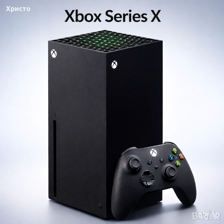 НОВО!!! Конзола Microsoft Xbox Series X, 1TB, Черен , снимка 1