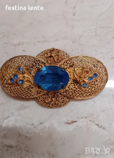 Старинна брошка, снимка 1