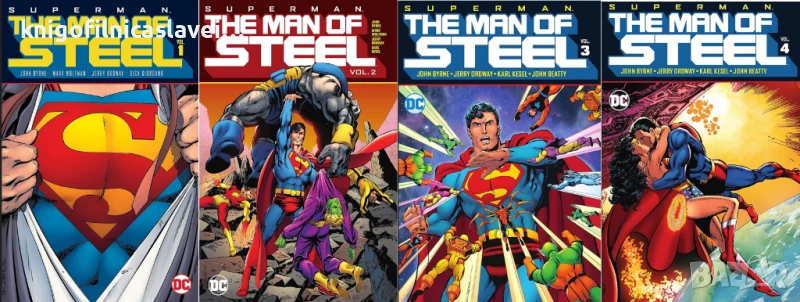 Комикс Superman: The Man of Steel Vol. 1-4 (DC Comics), снимка 1