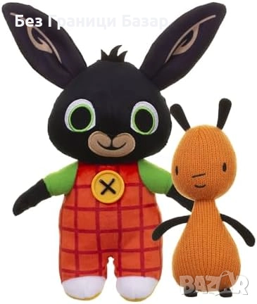 Нови Детски плюшени герои Bing и Flop – идеален подарък за малчугани, снимка 1