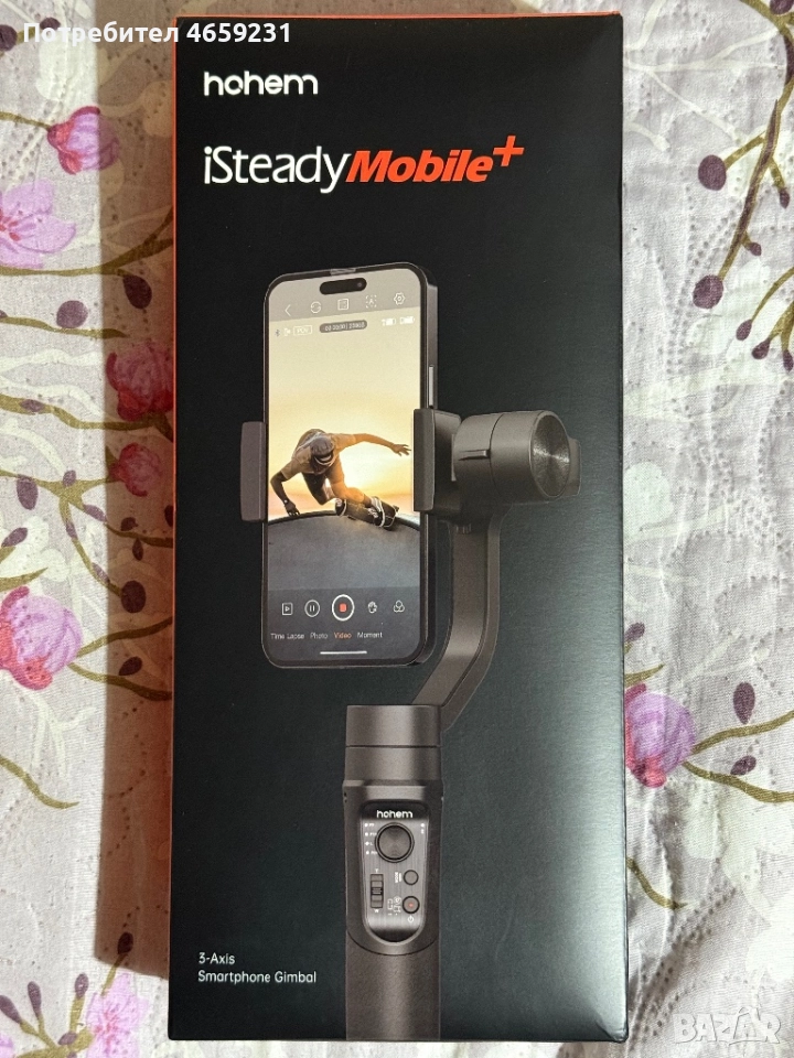 Стойка за телефон Hohem iSteady Mobile+, снимка 1