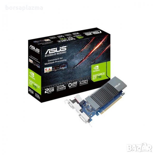 Чисто нова видеокарта ASUS  GeForce GT 710 2 GB GDDR5, снимка 1