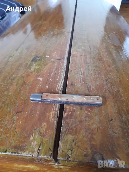 Стар джобен нож,ножче,ножка #114, снимка 1